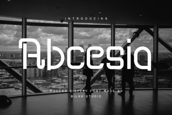 Abcesia: A Vintage Display Font That Feels Thoughtfully Grounded