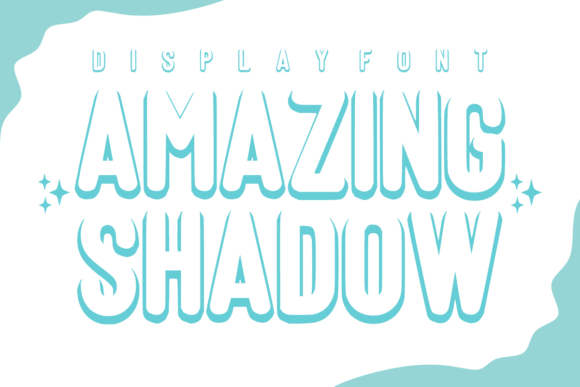 Amazing Shadow: A Retro Display Font for Editorial Impact