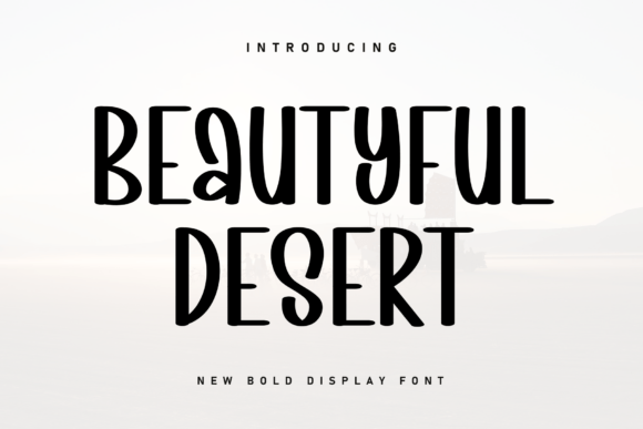 Beautyful Desert: A Handwritten Display Font for Warm Editorial Moments