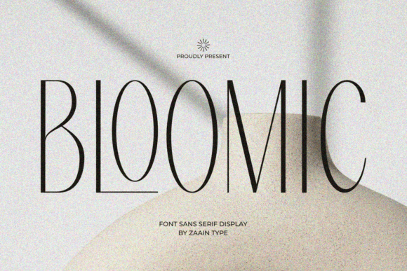 Bloomic: A Display Font for Modern Digital Branding