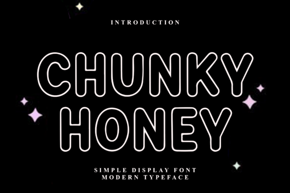 Chunky Honey: A Festive Display Font That Elevates Your Brand