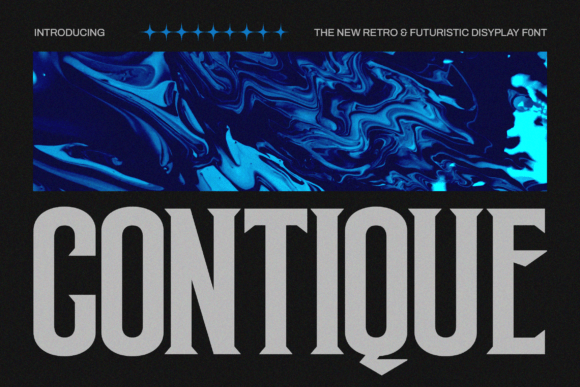 Contique: A Vintage Serif Display Font That Elevates Your Brand