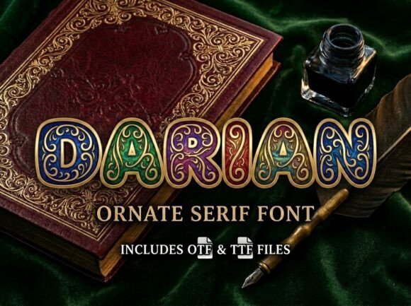 Darian: A Display Font That Earns Its Space