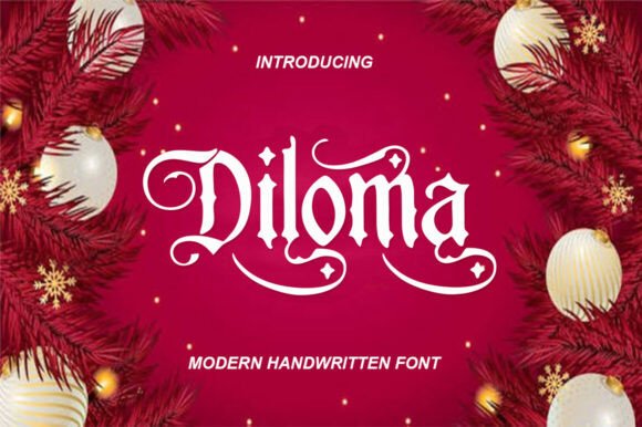 Diloma: A Bold Display Font for Scroll-Stopping Marketing