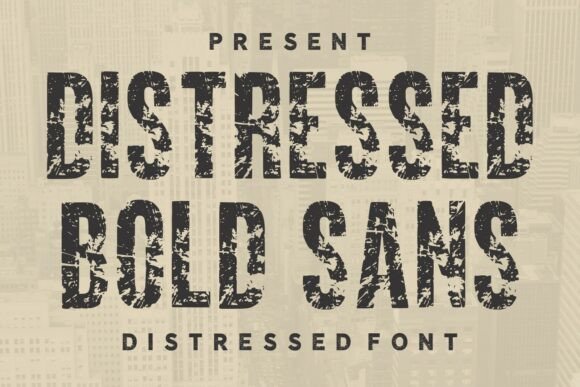 Distressed Bold Sans: A Display Font That Builds Real Brand Trust