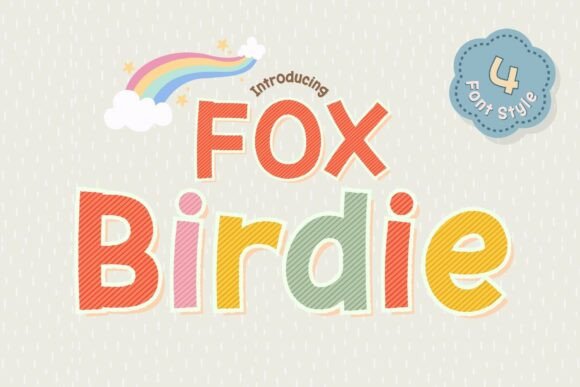 Fox Birdie: A Display Font That Earns Its Wings