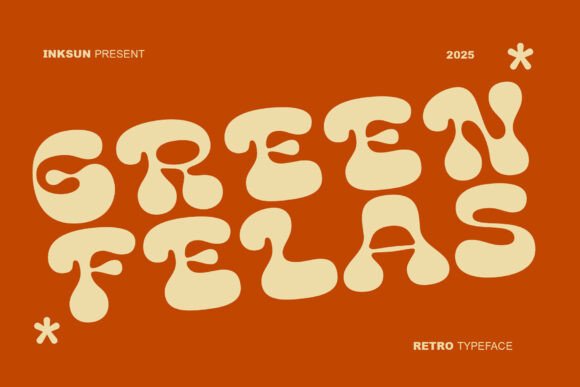 Green Felas: A Display Font That Speaks Before You Read It