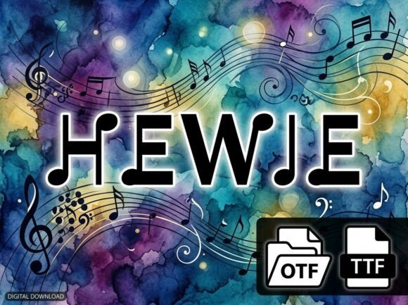 Hewie: A Display Typeface That Makes Your Brand Instantly Memorable
