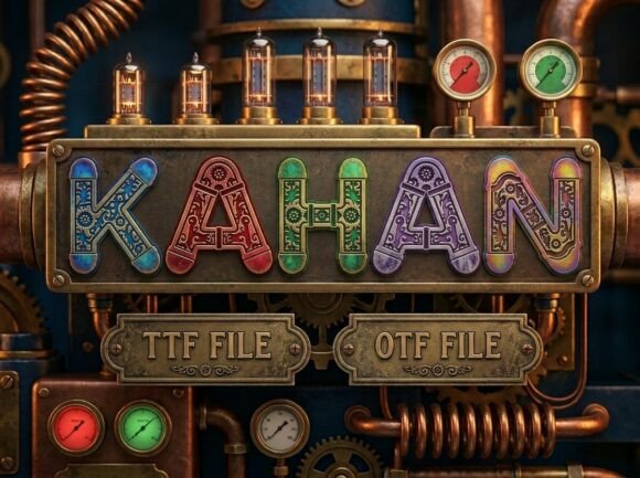 Kahan: A Display Font That Anchors Your Editorial Voice