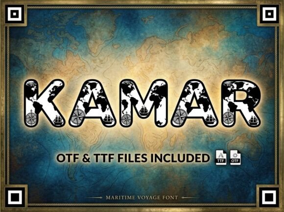 Kamar: A Bold Display Font for Scroll-Stopping Marketing