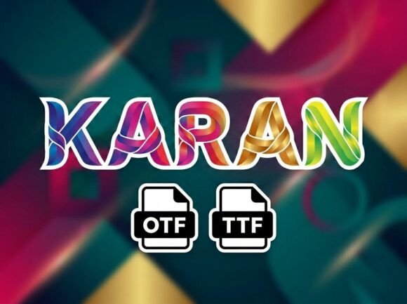 Karan: A Display Font That Earns Its Space