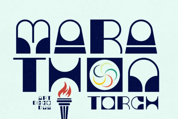 Marathon Torch: A Display Font for Bold Editorial Identity