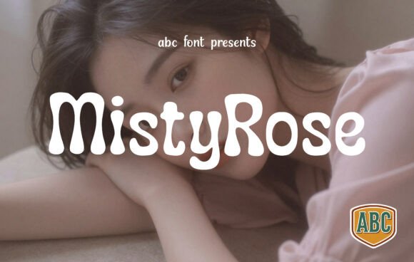 MistyRose: A Display Typeface That Feels Like a Deep Breath