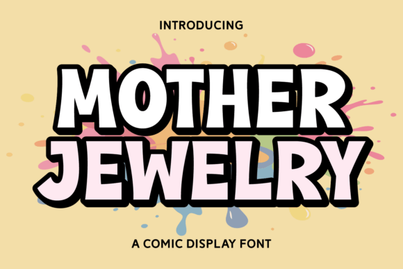 Mother Jewelry Font: Bold, Friendly & Perfect for Small Business Branding
