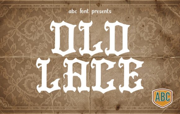 Old Lace Font: A Rugged, Nostalgic Display Typeface That Earns Its Place