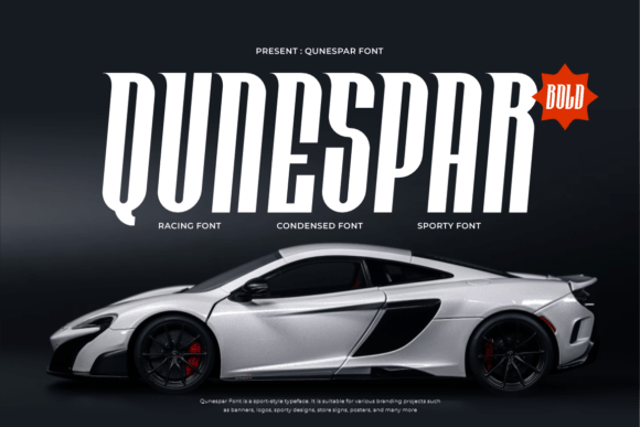 Qunespar: A High-Energy Display Font for Digital Impact
