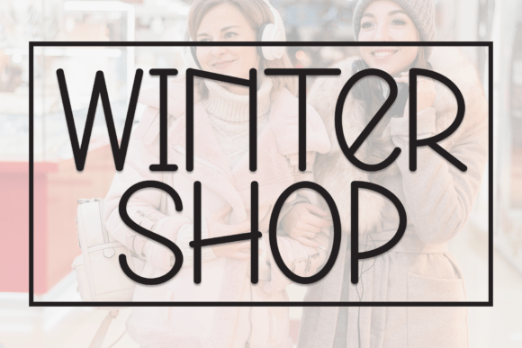 Winter Shop: A Handwritten Display Font That Feels Like Your Brand’s Smile